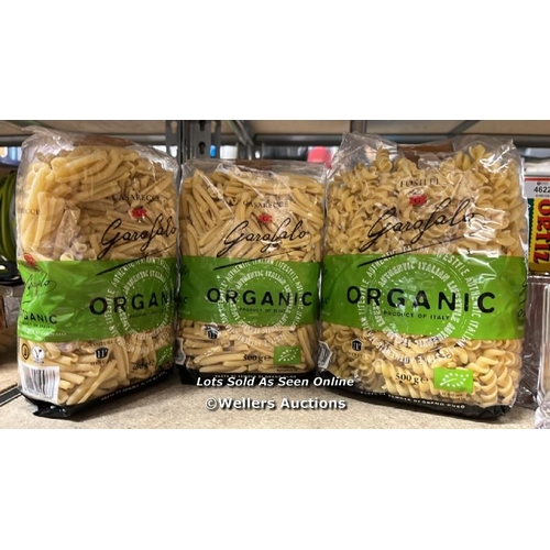 4624 - 3X PACKS OF ORGANIC PASTA / 500G EACH / D2