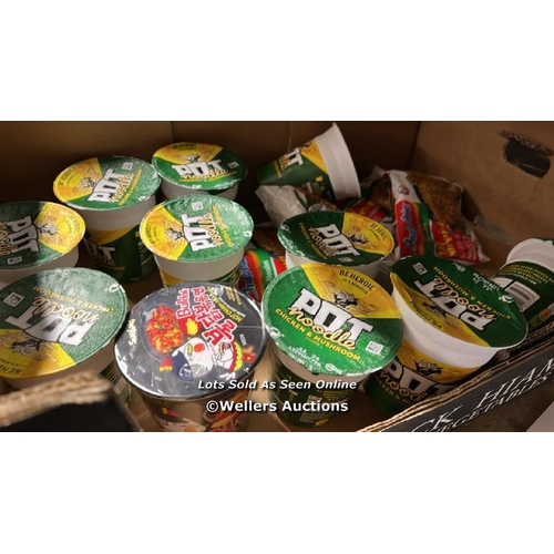 4628 - POT NOODLE AND INDO MIE NOODLES / E10