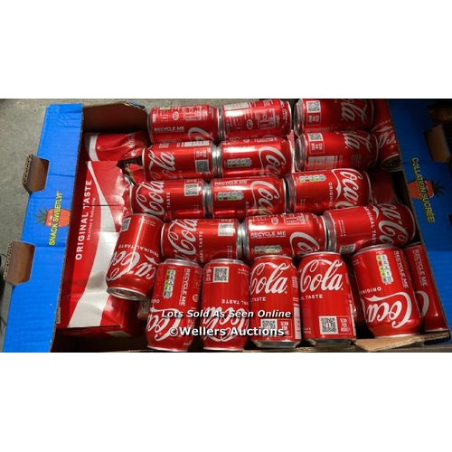 4643 - APPROX. 60 CLASSIC COKE / 330ML CANS / D5