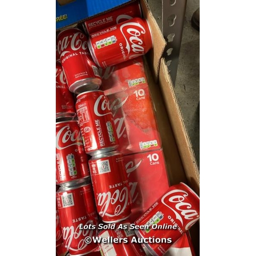 4643 - APPROX. 60 CLASSIC COKE / 330ML CANS / D5