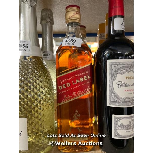 4659 - JOHNNIE WALKER RED LABEL BLENDED SCOTH WHISKY / 70CL / 40% / F13