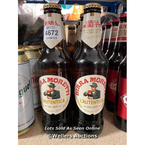 4672 - 9X BIRA MORETTI / 330ML / 4.6% / F14