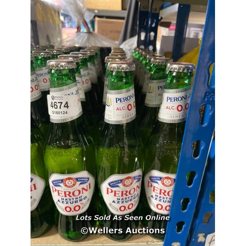 4674 - 18X PERONI NASTRO AZZURRO / 330ML / ALCOHOL FREE / F15