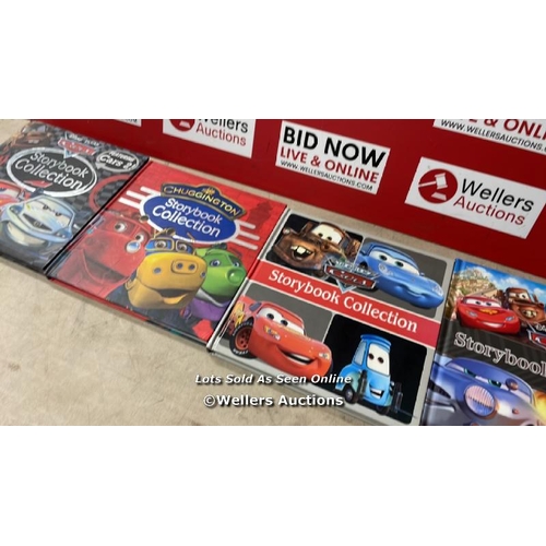 5016 - 4X DISNEYS CARS AND CHUGGINTON BOOKS / NO VAT ON THE HAMMER PRICE / B2