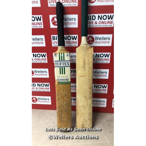 5054 - 2X CRICKET BATS INC. KOOKABURRA / PRE-OWNED / NO VAT ON THE HAMMER PRICE / B13