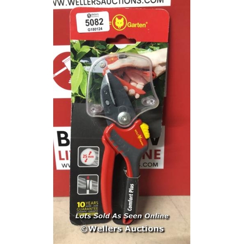 5082 - WOLF GARTEN GARDEN SHEARS / NO VAT ON THE HAMMER PRICE / B16