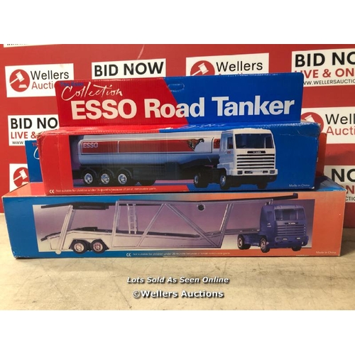 5115 - 2X THE ESSO COLLECTION DIE CAST MODELS  / NO VAT ON THE HAMMER PRICE / C17