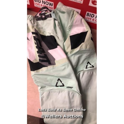 5122 - LEATT MOTOCROSS PANTS SIZE XL, NEW WITHOUT TAG / NO VAT ON THE HAMMER PRICE / C18