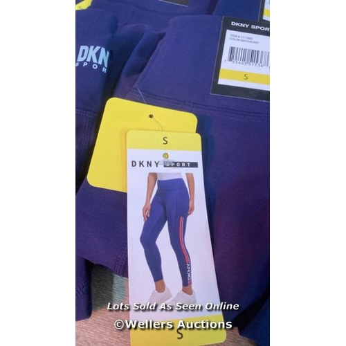 5131 - 15X PAIRS OF LADIES NEW DKNY SPORT LEGGINGS / S / D34