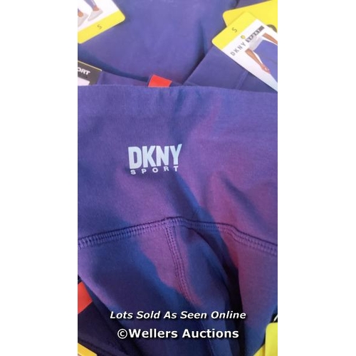 5131 - 15X PAIRS OF LADIES NEW DKNY SPORT LEGGINGS / S / D34