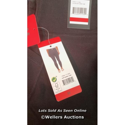 5136 - 19X PAIRS OF LADIES NEW DKNY SPORT LEGGINGS / M / D35