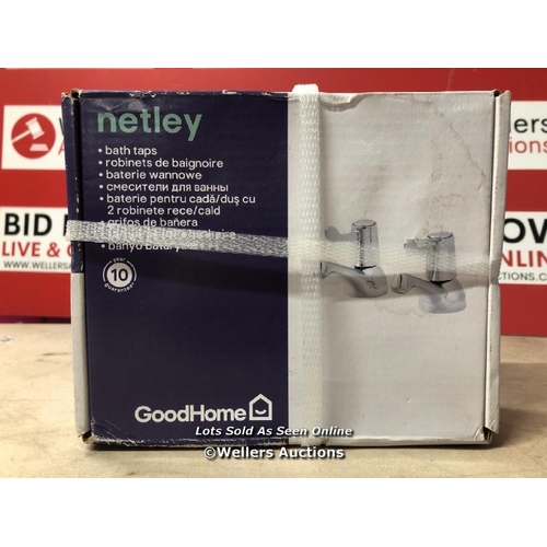 5898 - NEW NETLEY BATH TAPS  / NO VAT ON THE HAMMER PRICE / C20