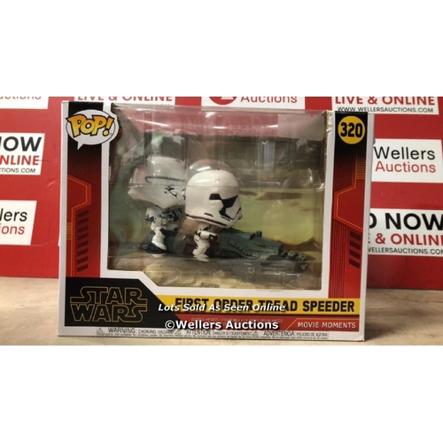 5924 - NEW STAR WARS FUNKO POP FIRST ORDER TREAD SPEEDER NO.320 / NO VAT ON THE HAMMER PRICE / C13