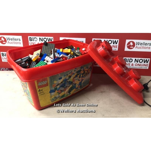 5930 - TUB OF ASSORTED LOOSE LEGO  / NO VAT ON THE HAMMER PRICE / C13