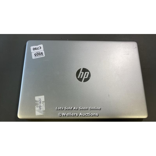 9505 - HP LAPTOP MODEL 15X-FQ2016NA / 8GB RAM / 500GB HD / I5-1135G7 @ 2.40GHZ / SN: 5CD20401XX / PROFESSIO... 