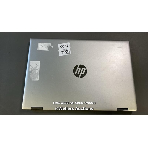 9508 - HP PAVILION X380 M / 8GB RAM / 250GB HD / I3-1005G1 @ 1.20GHZ / SN: 5CG0444LF0 / SCREEN DAMAGED / PR... 