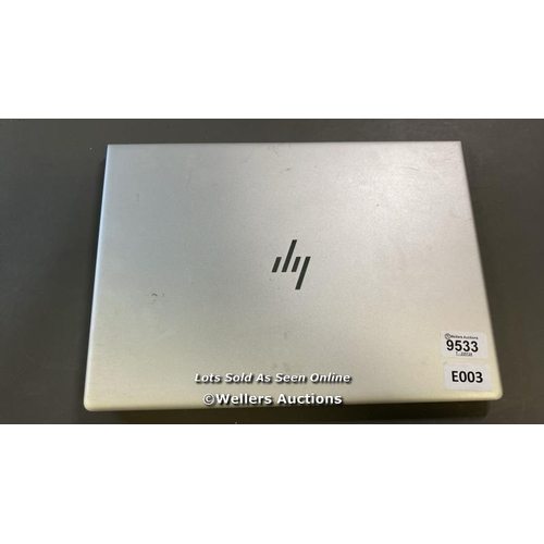 9533 - HP ELITEBOOK 840 G6 / 16GB RAM / HD REMOVED / CORE I5 PROCESSOR / SN: 5CG95170G2 / BIOS LOCKED