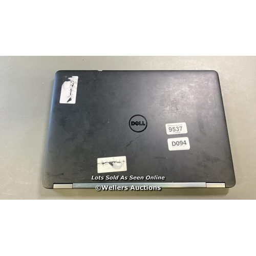 9537 - DELL E7470 / 16GB RAM / 250GB HD / I7-6600U @ 2.60GHZ / SN: D7Y93H2 / PROFESSIONALLY WIPED AND RELOA... 