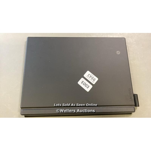 9543 - LENOVO THINKPAD X1 TABLET GEN 3 / 8GB RAM / 250GB HD / I5-8250U @ 1.60GHZ / SN: PF32F744 / TOUCH DIS... 