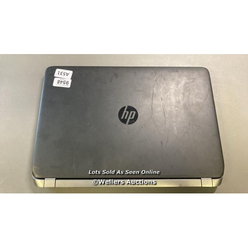 9548 - HP PROBOOK 450 G2 / 4GB RAM / 500GB HD / I5-5200U @ 2.20GHZ / PROFESSIONALLY WIPED AND RELOADED WITH... 