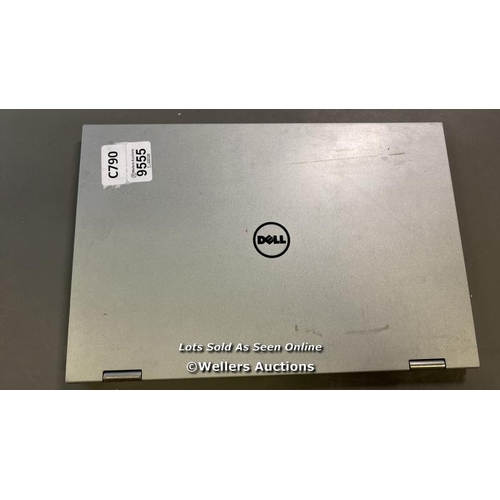 9555 - DELL LAPTOP MODEL P57G / 8GB RAM / 250GB HD / I7-6500U @ 2.50GHZ / ST: P57G002 / PROFESSIONALLY WIPE... 