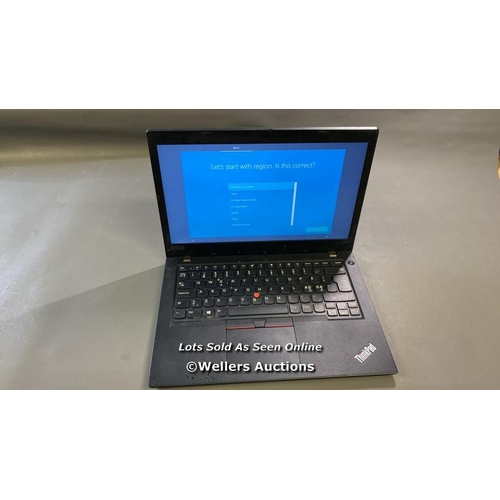 9562 - LENOVO THINKPAD L490 / 8GB RAM / 250GB HD / I3-8145U @ 2.10GHZ / PROFESSIONALLY WIPED AND RELOADED W... 