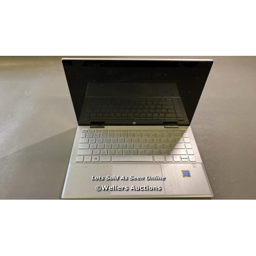 9571 - HP PAVILION X360 CONVERTIBLE / 4GB RAM / 128GB HD / INTEL PENTIUM FOLD 7505 @ 2.0GHZ / SN: 8CG1493DK... 