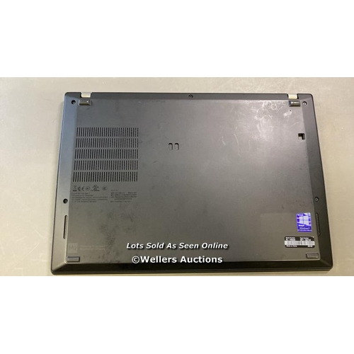 9576 - LENOVO THINKPAD T14S / 8GB RAM / 250GB HD / I5-10210U @ 1.60GHZ / SN: PC1VDX4X / PROFESSIONALLY WIPE... 