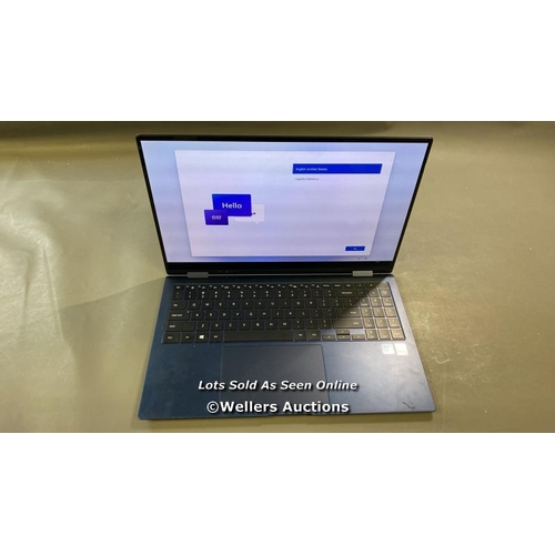 9584 - SAMSUNG LAPTOP MODEL NP950QDB / 16GB RAM / 1TB HD / I7-1165G7 @ 2.80GHZ / SN: 5BS99FFRB02872V / TOUC... 