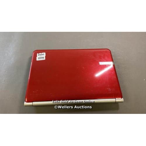 9600 - PACKARD BELL EASYNOTE / MODEL MS2273 / 3GB RAM / 250GB HD / INTEL PENTIUM T4400 @ 2.20GHZ / SN: LXBE... 