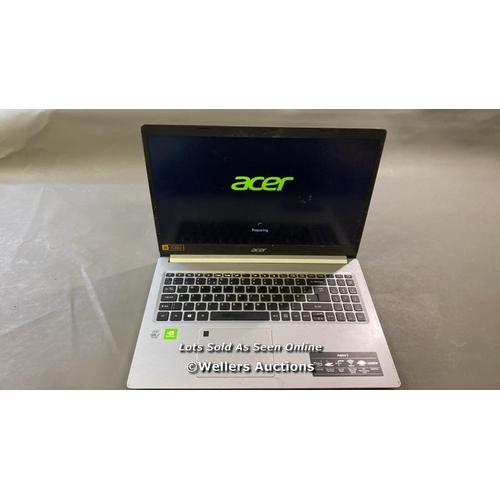 9603 - ACER ASPIRE 5 / 8GB RAM / 500GB HD / I7-10510U @ 1.80GHZ / SN: NXHNFEK00903008977600 / PROFESSIONALL... 