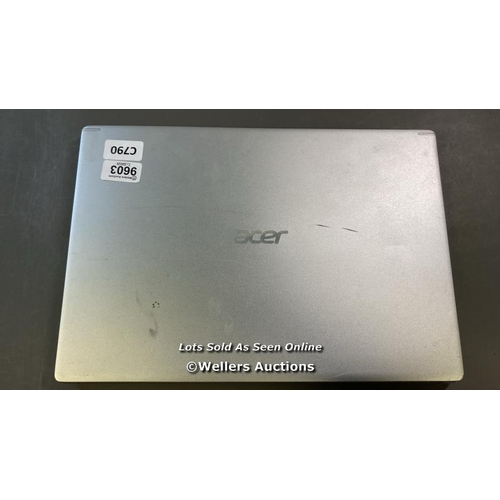 9603 - ACER ASPIRE 5 / 8GB RAM / 500GB HD / I7-10510U @ 1.80GHZ / SN: NXHNFEK00903008977600 / PROFESSIONALL... 