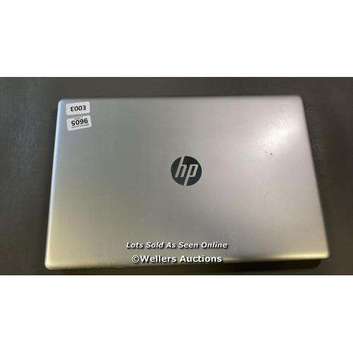 9605 - HP LAPTOP MODEL 17-CA3500NA / 16GB RAM / 1TB HD / RYZEN 5 4500U @ 2.38GHZ / SN: 5CG1161S1T / PROFESS... 