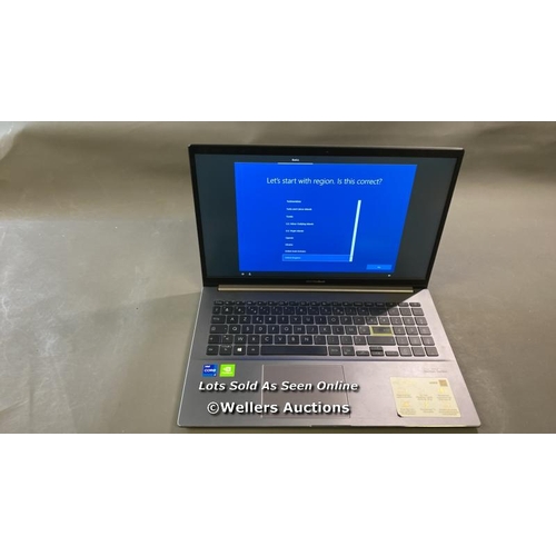 9619 - ASUS VIVOBOOK S15 / 8GB RAM / 500GB HD / I7-1165G7 @ 2.80GHZ / SN: 24MM3N0CV209406127 / PROFESSIONAL... 