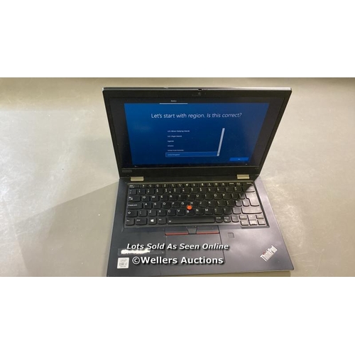 9620 - LENOVO THINKPAD L13 / 16GB RAM / 500GB HD / I7-10510U @ 1.80GHZ / SN: R90Z1VQJ / PROFESSIONALLY WIPE... 