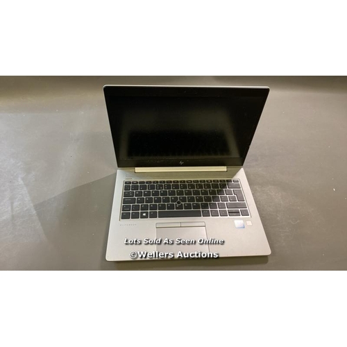 9623 - HP ELITEBOOK 830 G6 / 8GB RAM / HD REMOVED / I5 PROCESSOR / SN: 5CG0148033 - POWER ON BUT NOTHING SH... 