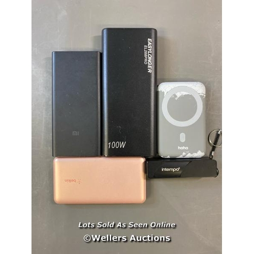 9635 - X5 POWER BANKS INCL. BELKING AND XIAOMI