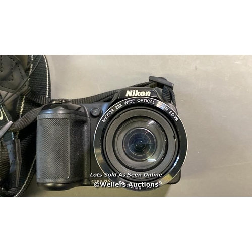 9764 - NIKON COOLPIX L340 CAMERA