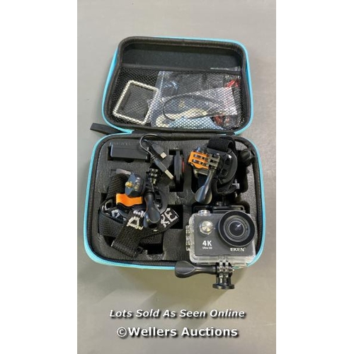 9765 - EKEN H9R ACTION CAMERA INCL. ACCESSORIES