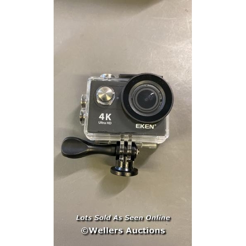 9765 - EKEN H9R ACTION CAMERA INCL. ACCESSORIES