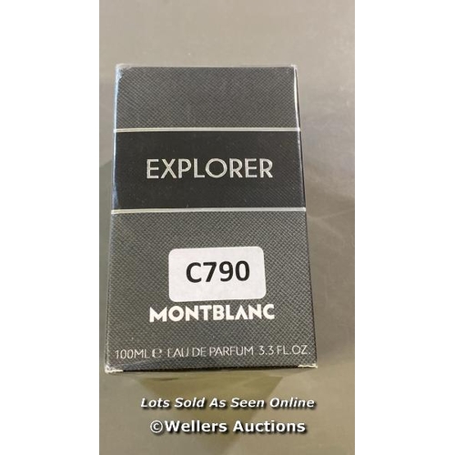 9771 - NEW MONTBLANC EXPLORER EAU DE PARFUM 100ML