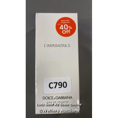 9772 - NEW DOLCE & GABBANA L'IMPERATRICE EAU DE TOILETTE 100ML