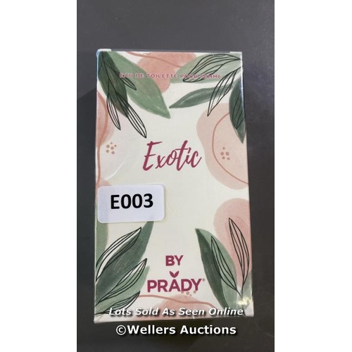 9773 - NEW PRADY EXOTIC EAU DE TOILETTE