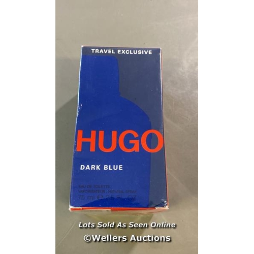 9774 - NEW HUGO BOSS DARK BLUE EAU DE TOILETTE 75ML