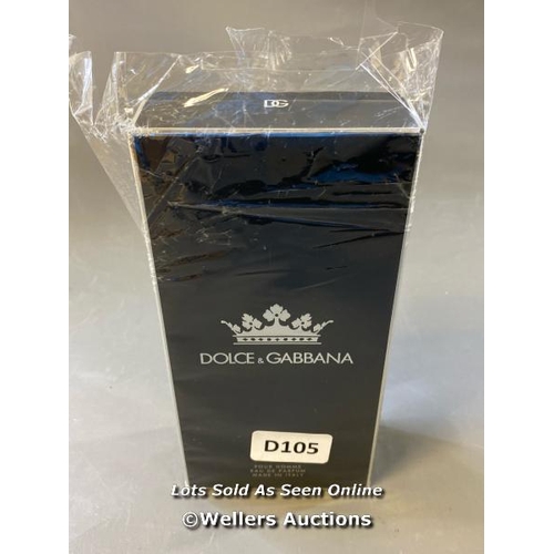 9787 - NEW DOLCE & GABBANA EAU DE PARFUM 200ML