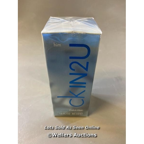 9792 - NEW CALVIN KLEIN CKIN2U EAU DE TOILETTE 50ML