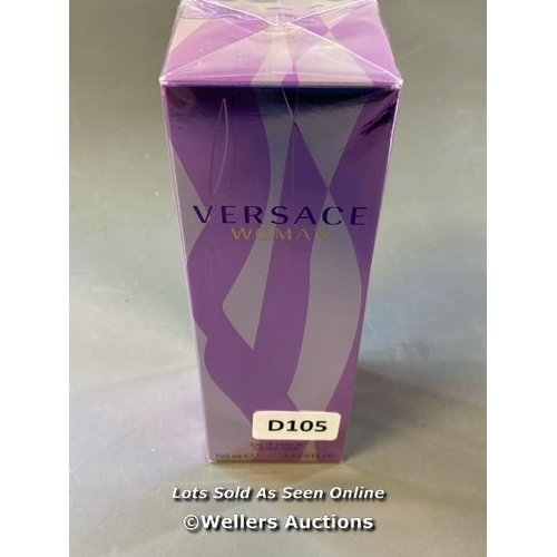 9795 - NEW VERSACE WOMAN EAU DE PARFUM 100ML