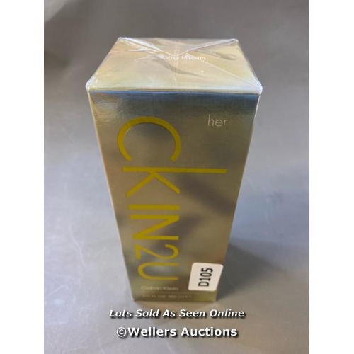 9797 - NEW CALVIN KLEIN CKIN2U EAU DE TOILETTE 150ML