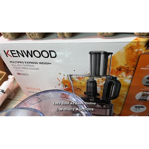 6067 - KENWOOD MULTIPRO COMPACT FOOD PROCESSOR, FDM71.450 / APPEARS NEW, OPEN BOX / POWERS UP / C24