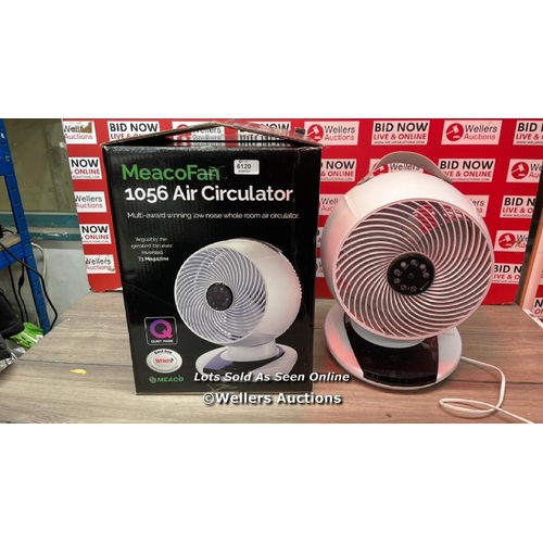 6120 - MEACO AIR CIRCULATOR FAN / POWERS UP SIGNS OF USE / C33